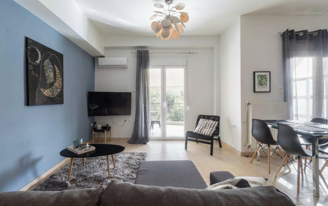 Ferienwohnung Luxury Penthouse With Amazing View! Athen Exterior foto